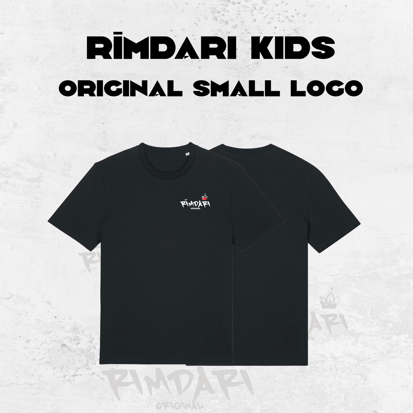 BĒRNU T-KREKLS RĪMDARI ORIGINAL MAZS LOGOTIPS