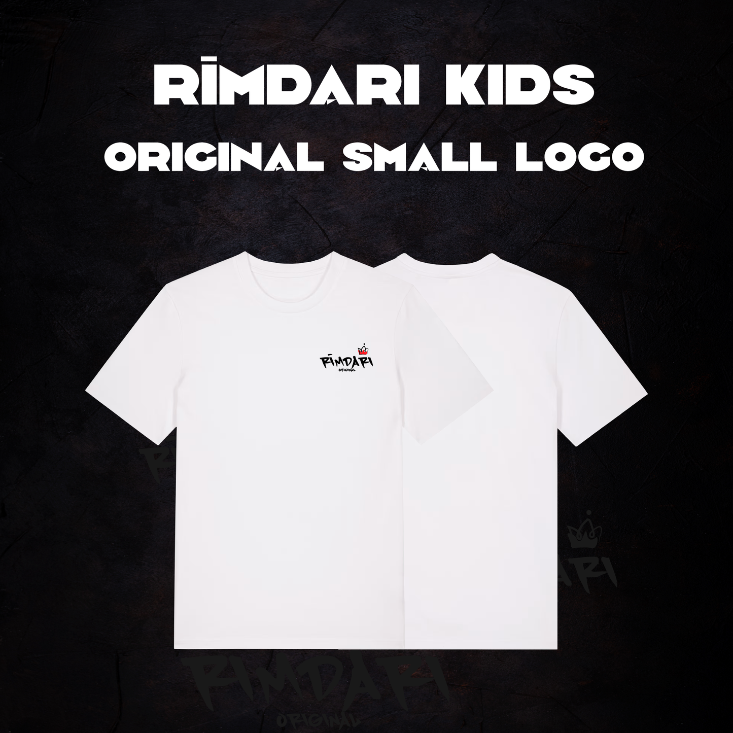 BĒRNU T-KREKLS RĪMDARI ORIGINAL MAZS LOGOTIPS