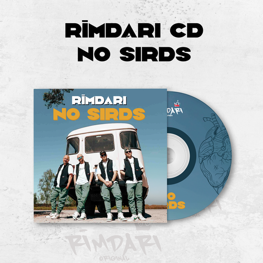 RĪMDARI CD NO SIRDS (ar autogrāfiem)