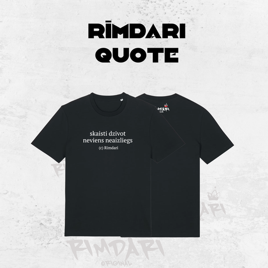 T-KREKLS RĪMDARI CITĀTS