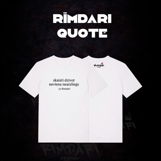 T-KREKLS RĪMDARI CITĀTS